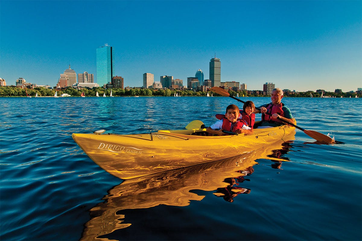 kayaking boston