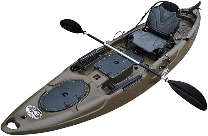 BKC UH-RA220 11.5ft Angler Sit On Top Fishing Kayak