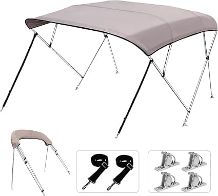 KAKIT 750D 3-4 Bow Bimini Top Boat Cover