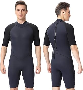 FLEXEL Shorty Wetsuit – 2mm Neoprene, Men & Women