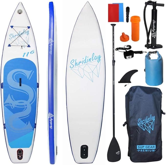 Shridinlay 11.6ft Inflatable SUP Bundle