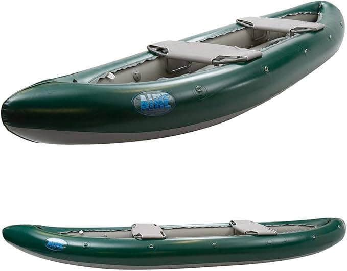 AIRE Traveler Inflatable Canoe - Green
