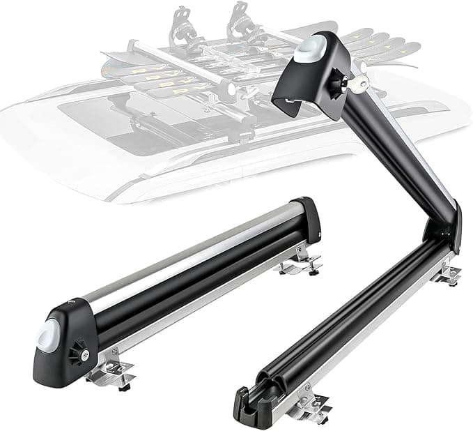 AA Products 33" Aluminum Ski Roof Rack