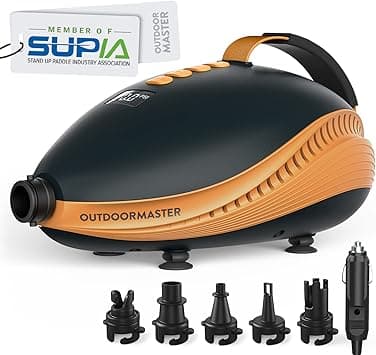 OutdoorMaster 20PSI SUP Air Pump - Dolphin