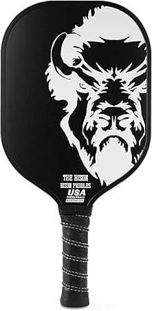 Bison Paddles: Carbon Fiber Pickleball Paddle
