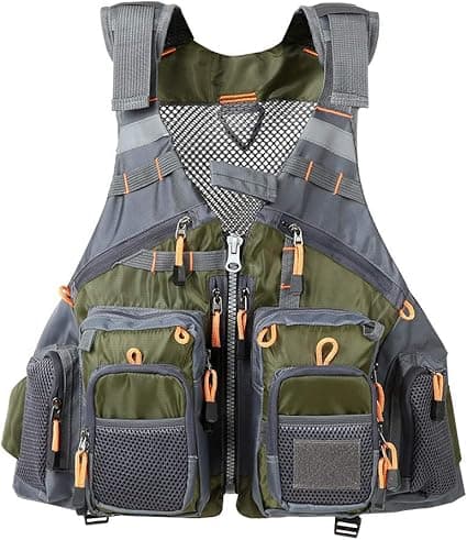 JKSPORTS Fly FishingVest: Safety Life Jacket for Fishing & Water Sports