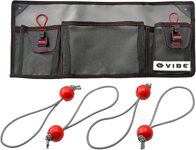 Mesh Gear Organizer with 3 Pockets