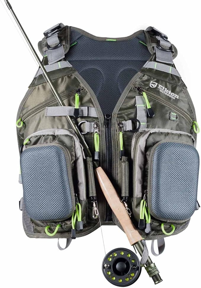 Elkton Fly Fishing Vest Backpack