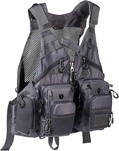 BASSDASH Strap Bass Fishing Vest