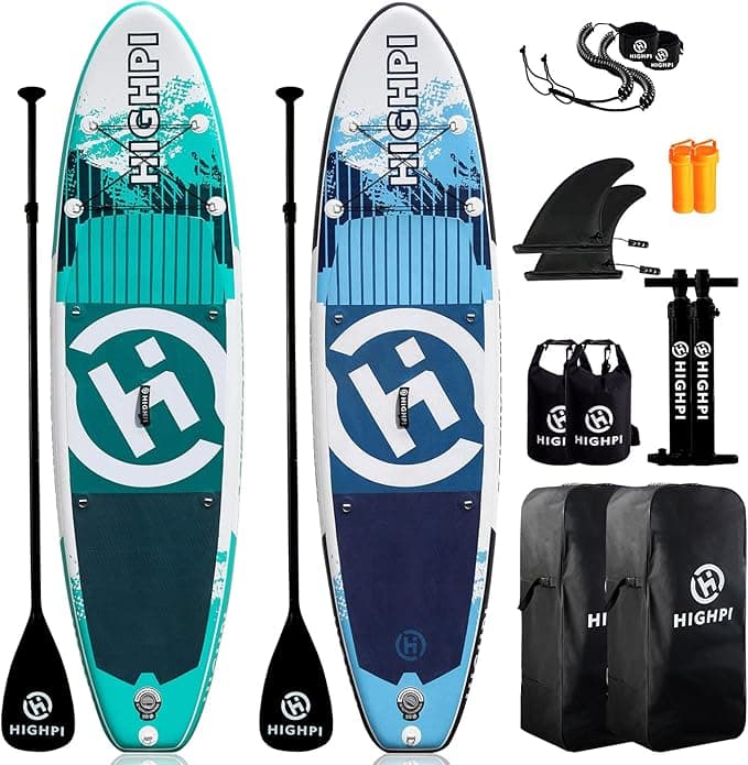 Highpi Inflatable SUP Board Bundle