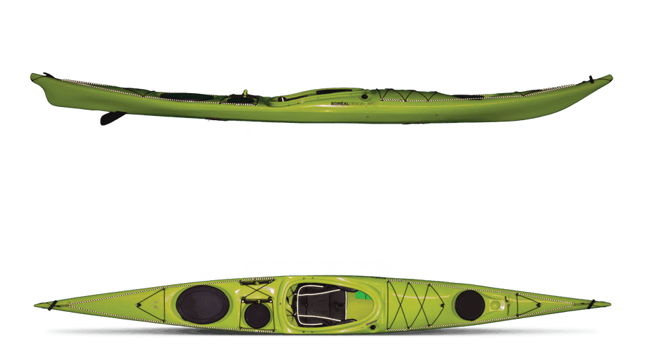 1. Boreal Design Baffin P3 PE Skeg Sea Kayak