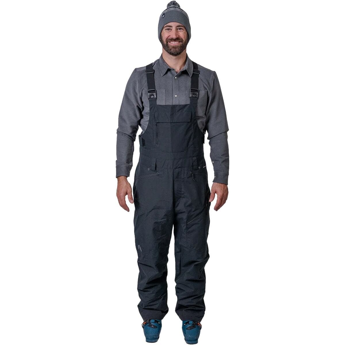 Snowman Bib Pant - Men's