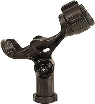 YAKATTACK Omega Rod Holder with LockNLoad Track Mounting Base - Combos with GT175 Generation II GearTrac Mount Tracks Available