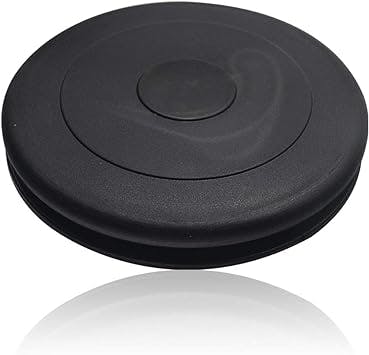 Huthbrother Kayak Valley Size 9" Dia Outside & 7.5" Inside Diameter Round Hatch Cover Compatible with V C P Valley Sea Kayak,Black