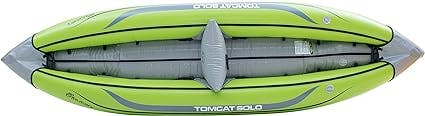 AIRE Tributary Tomcat Solo Inflatable Kayak-Lime