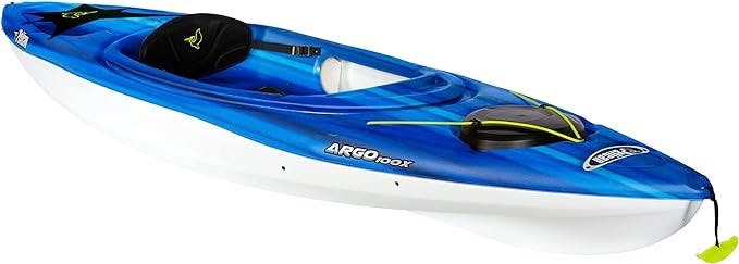 Pelican - Argo 100X - Sit-in Kayak - Lightweight one Person Kayak - 10 ft