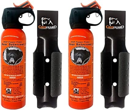 Udap Bear Pepper Spray 2PACK with Holster