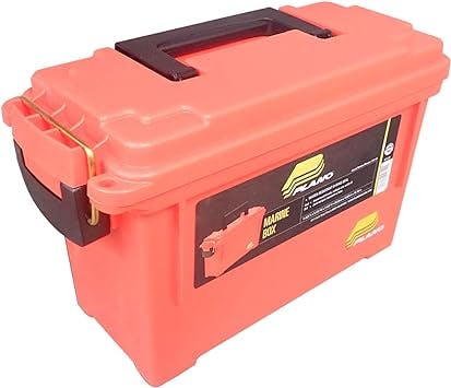 Plano 131252 Dry Storage Emergency Marine Box, Orange