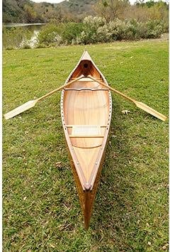 Wooden Canoe, 18-Feet, Real Canoe