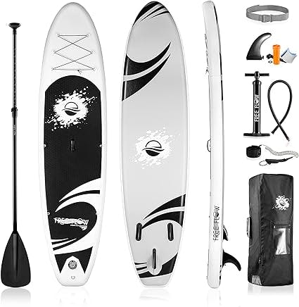 SereneLife Inflatable Stand Up Paddle Board 