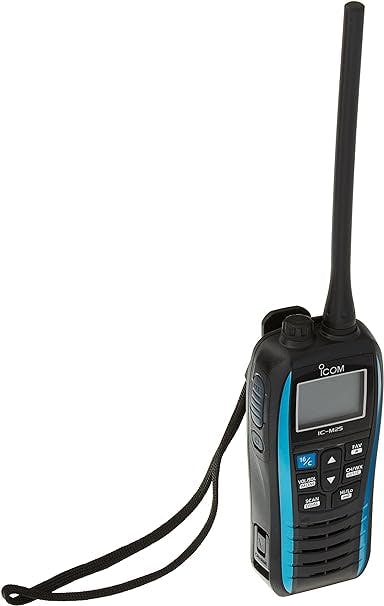 ICOM IC-M25 21 Handheld VHF Radio - Blue Trim