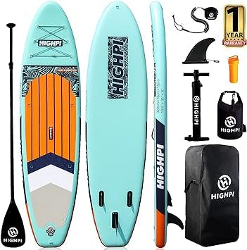 Highpi Inflatable Stand Up Paddle Board - SUP Kit