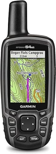 Garmin GPSMAP 64st, TOPO U.S. 100K with High-Sensitivity GPS 