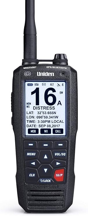 Uniden MHS335BT Floating Handheld VHF