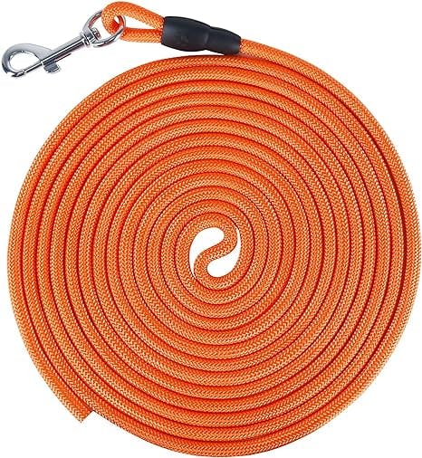 Vivifying 32FT Floatable Dog Check Cord, Orange