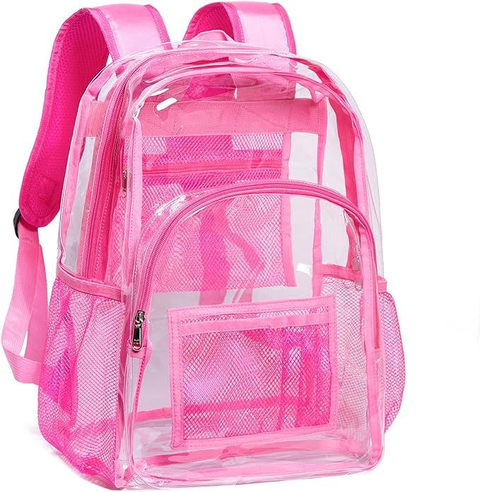 Vorspack Clear PVC Backpack