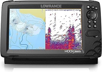 Lowrance Hook Reveal 9 Fish Finder 9 Inch Screen 