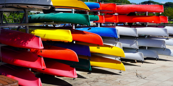 15 DIY kayak racks that save space