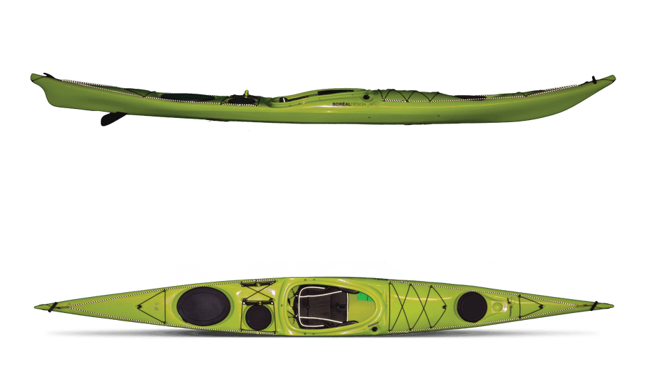 1. Boreal Design Baffin P3 PE Skeg Sea Kayak