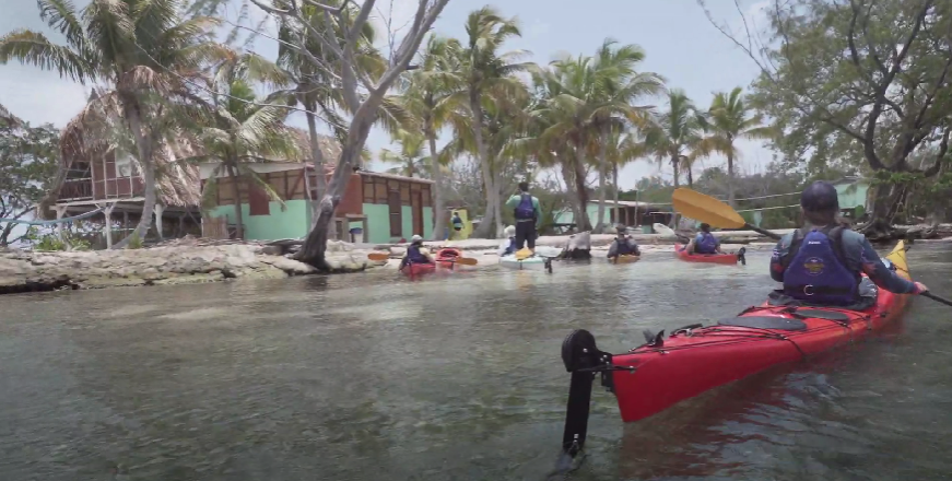 Belize Sea Kayaking