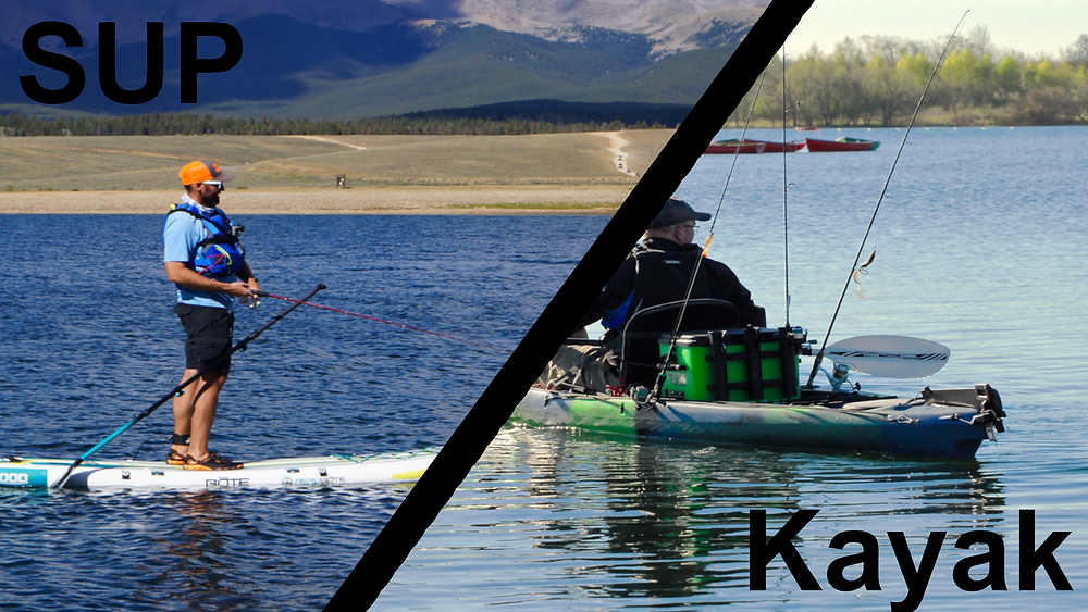 Fishing Kayak vs SUP