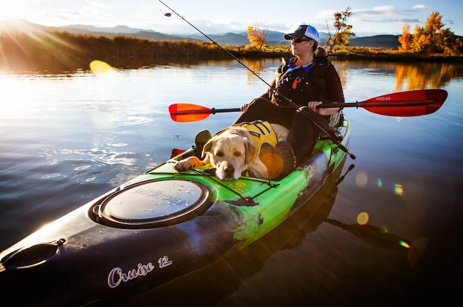 Kayaking With Dog