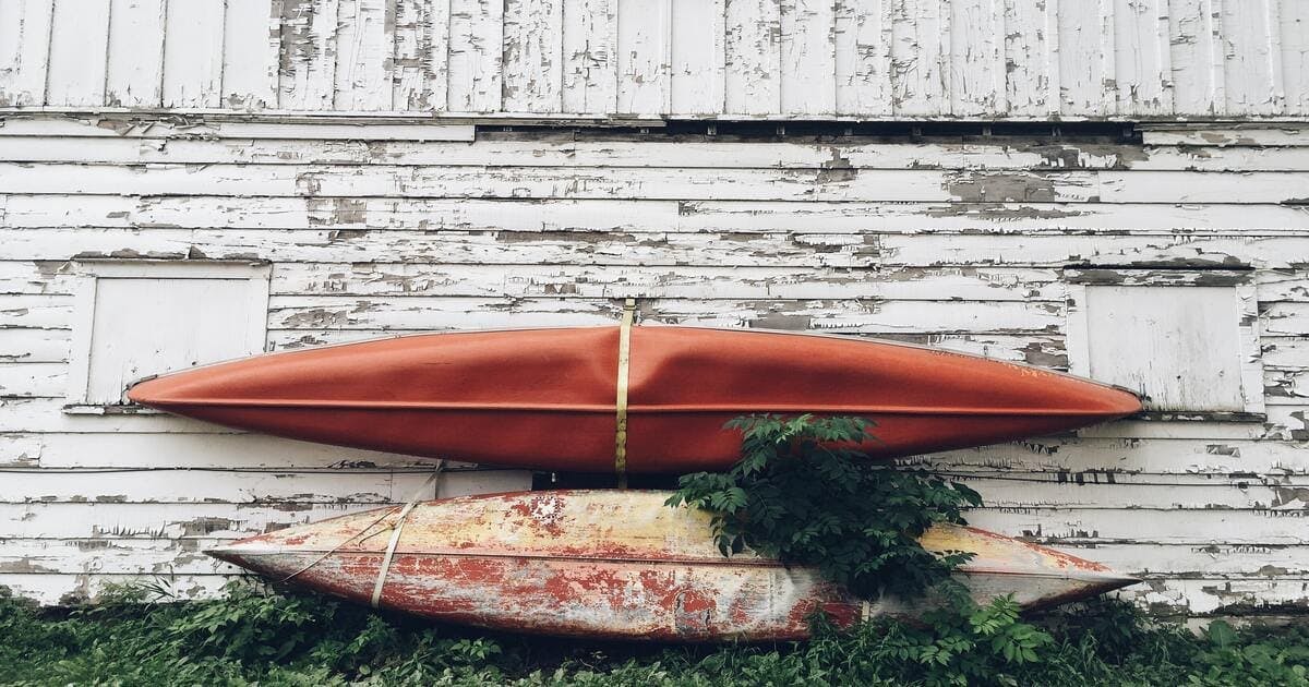 Keep Your Kayak As Dry As Possible During The Winter.