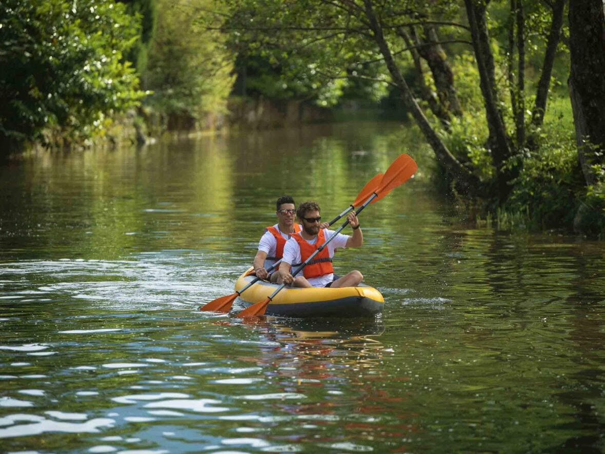 Myth 4. “Inflatable kayaks take on a ton of water.”