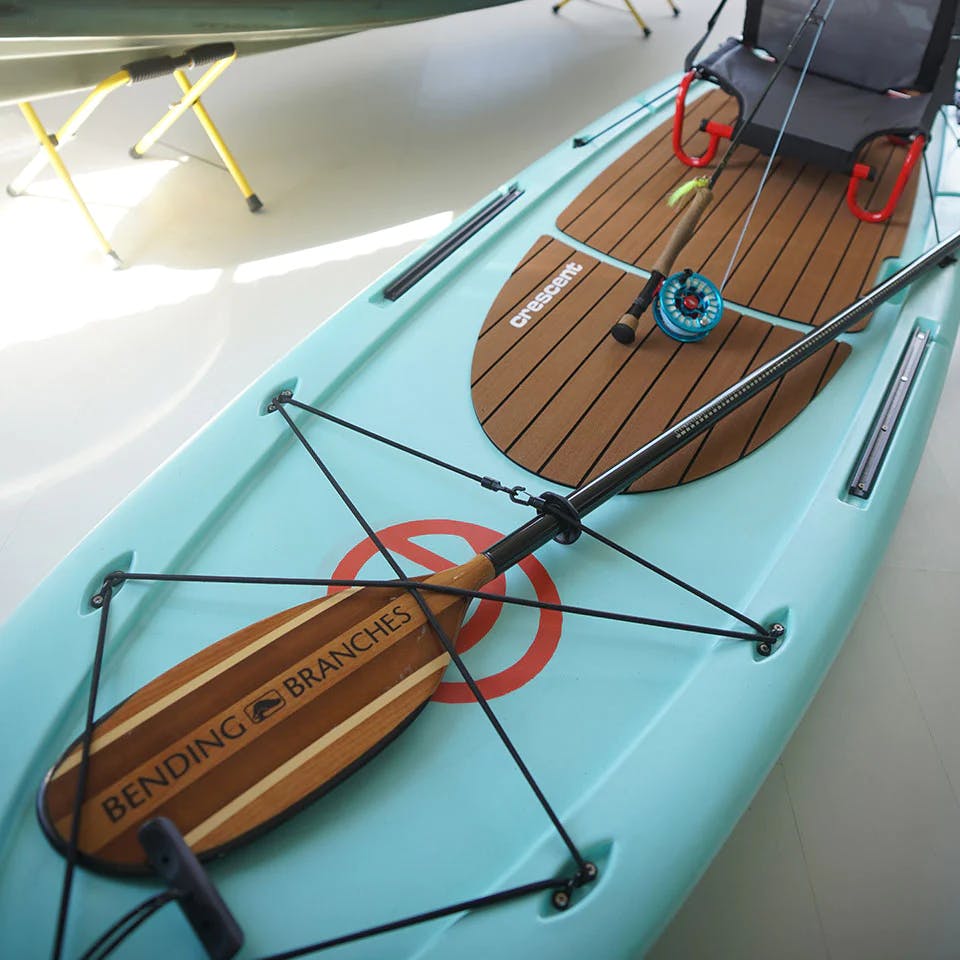 SUP-kayak hybrid for fishing