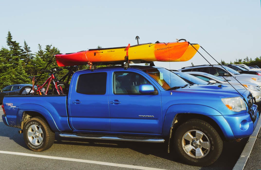 Transport A Kayak In A Truck