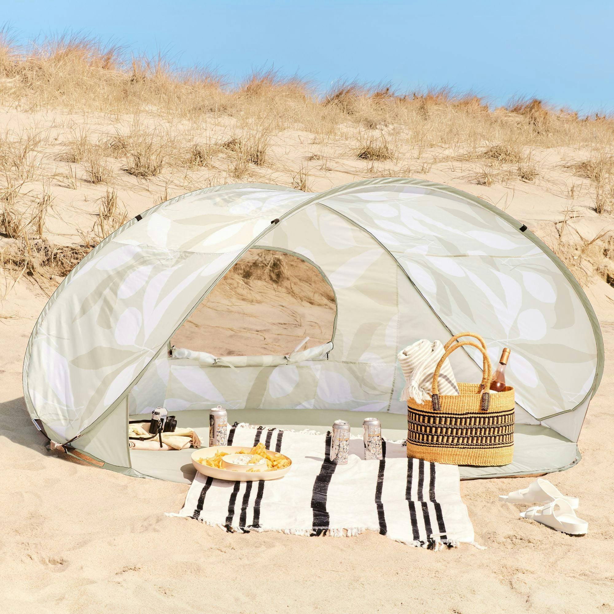 beach shelters