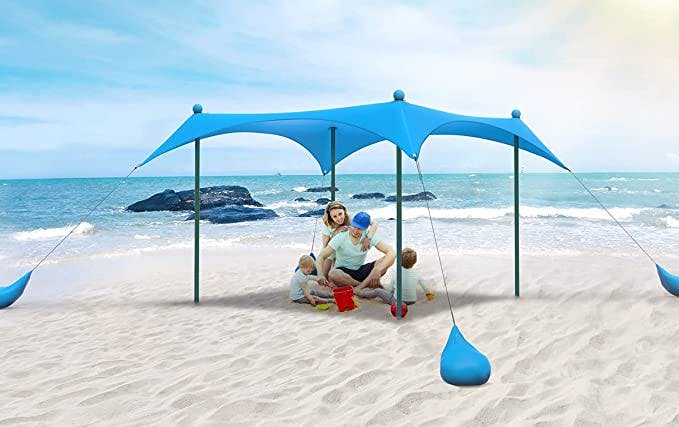 beach shelters