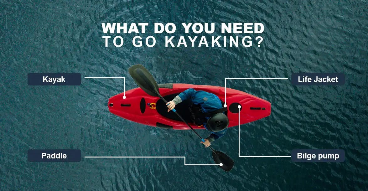 equipment do you require to go kayaking